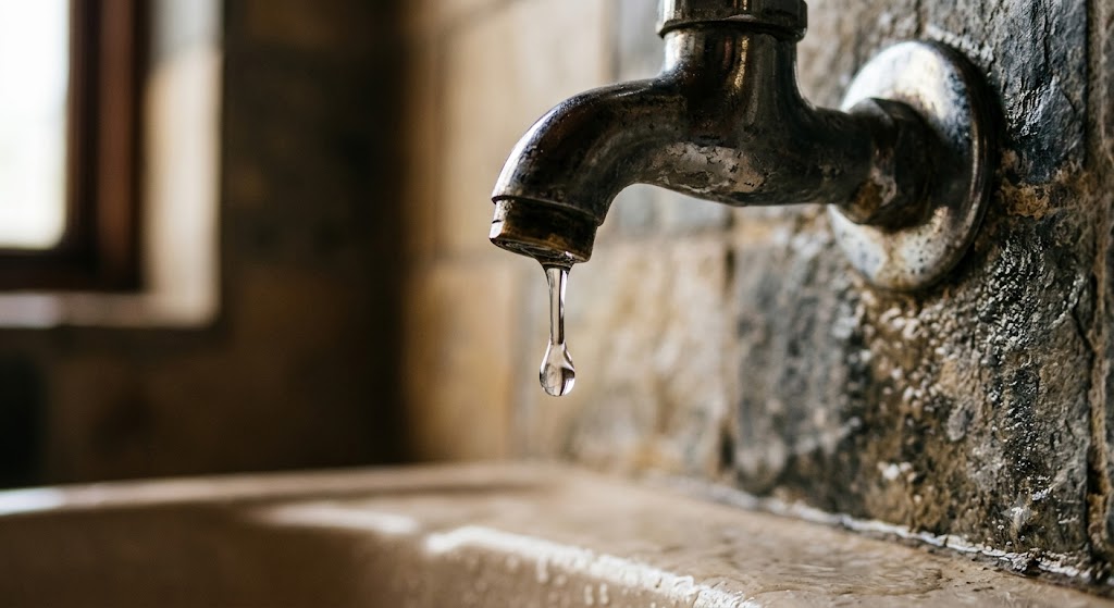 No water again